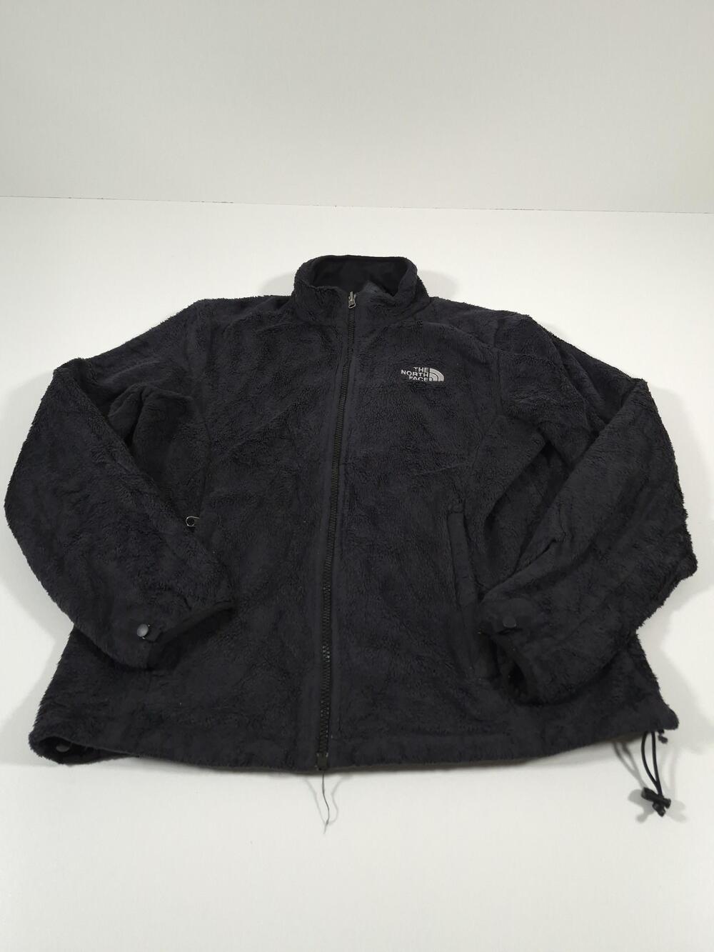 The North Face Jacket Womens M Black Fleece Full Zip High Pile Outdoor Hiking
